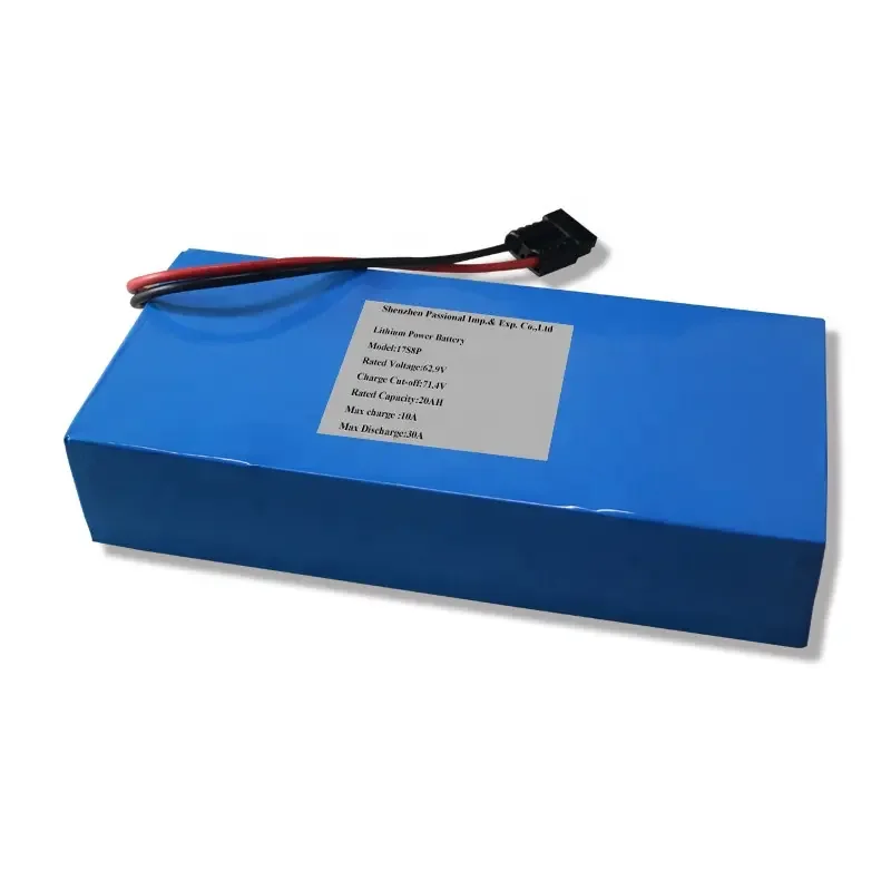 24V 36V 48V 60V 72V 10ah 20ah 30ah 40ah rechargeable lithium ion battery pack for electric scooter E bike  E rickshaw CE EMC