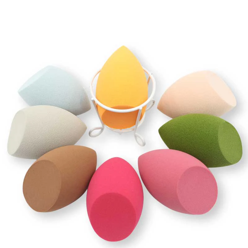 Латекса мягкий веганских материалов основы под Макияж Блендер красоты Косметическая пуховка для пудры макияж губка