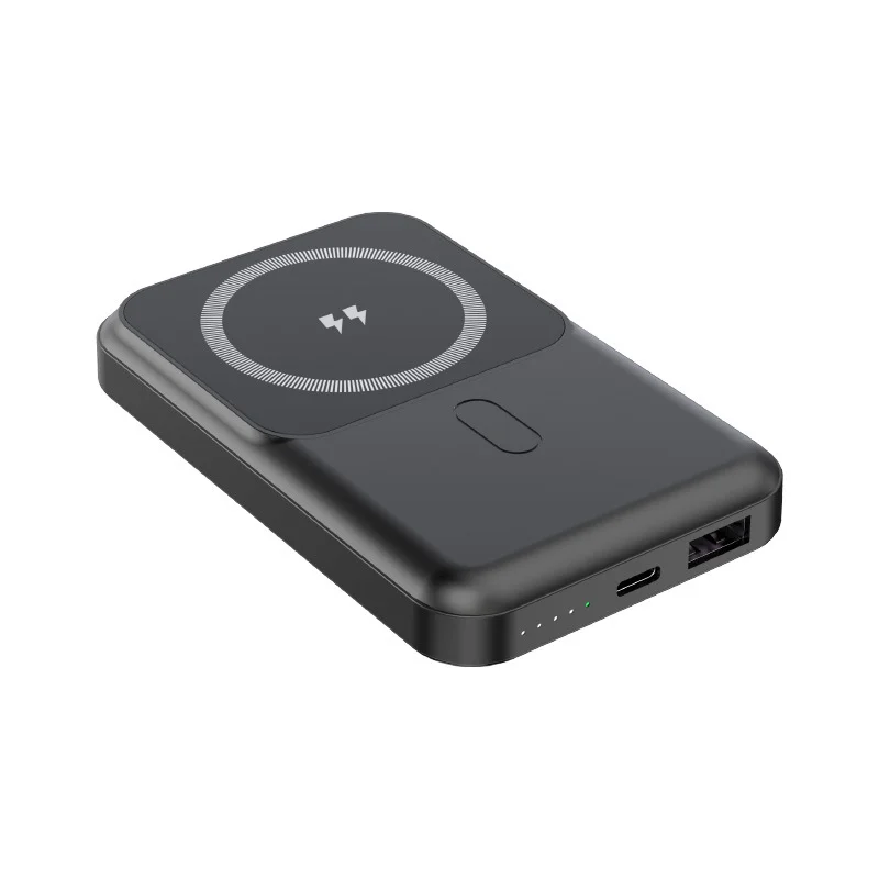 Newest Mini Portable Charger 5000mah Powerbank magsafing Magnetic Wireless Charging Power Bank for phone 13