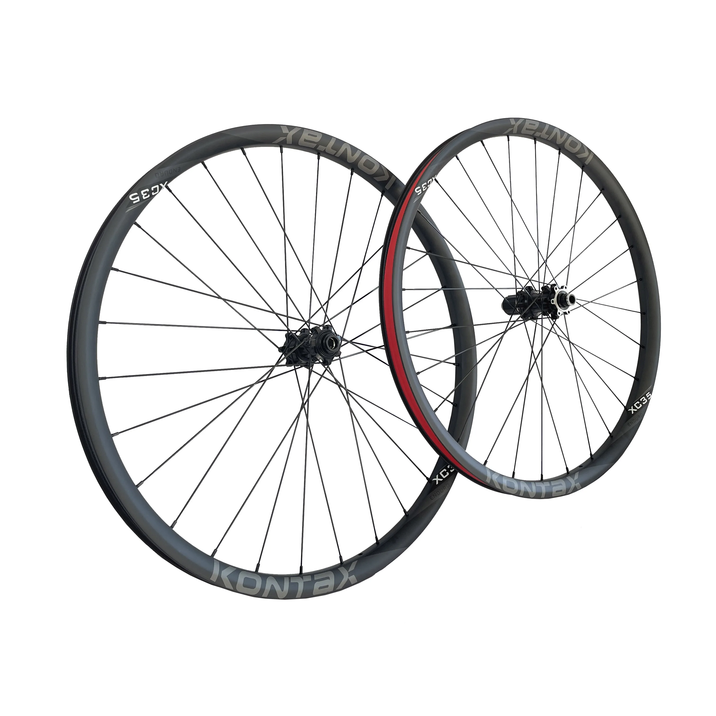 Carbon Wheelset Cycling Wheels 25mm Bicycle Wheelset 35mm Width Mountain Bike Wheel Disc Toray T700 Carbon Bike Wheel