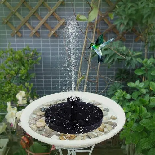 Benbo 1.4W Solar powered birdbath floating fountain kit pump for garden and patio