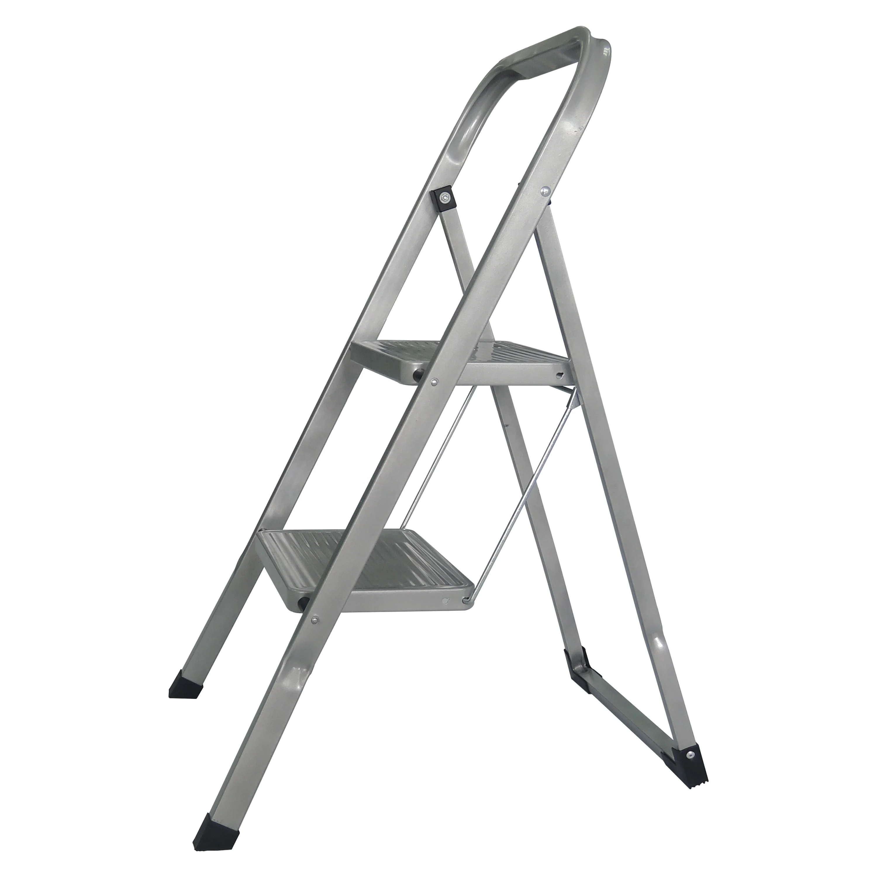 Folding Agility Attic Steel Step Household Ladders  Foldable Shelf Stabilizer Multipurpose Rack Platform