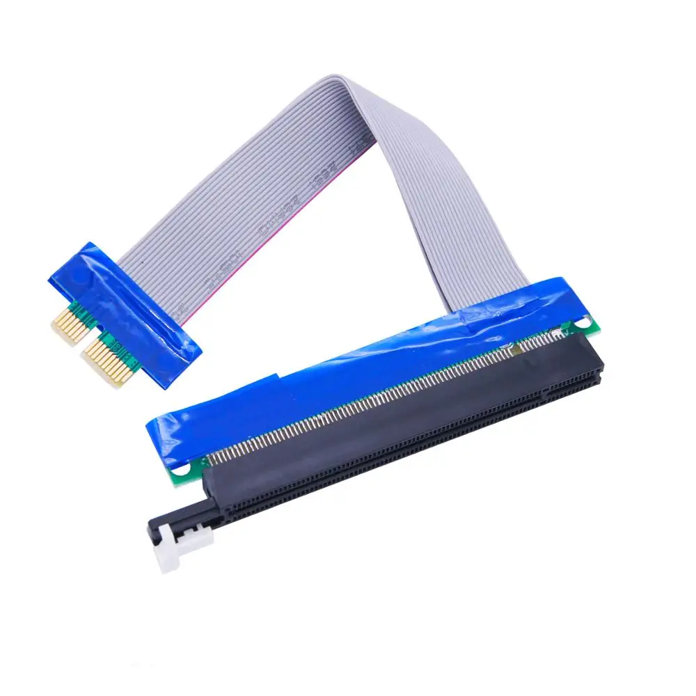 PCI-E Extension Cable PCI-E 1X to 16X Adapter Flexible Cable Graphics Card