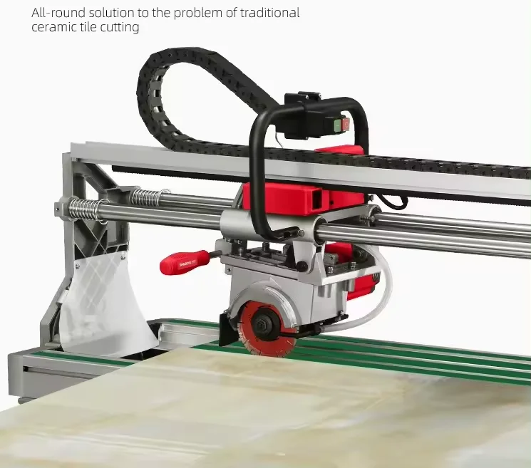 shijing Automatic Tile cutting Machine Marble Stone Slab Tile Quartz Slab Porcelain Tile Stone Cutting Machine