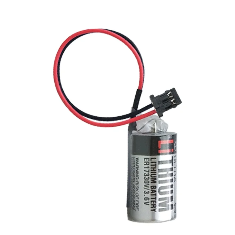 TOSHIBA ER17330V  3.6V Primary Lithium Battery Suitable for Mitsubishi PLC servo system A6BAT/MRBAT