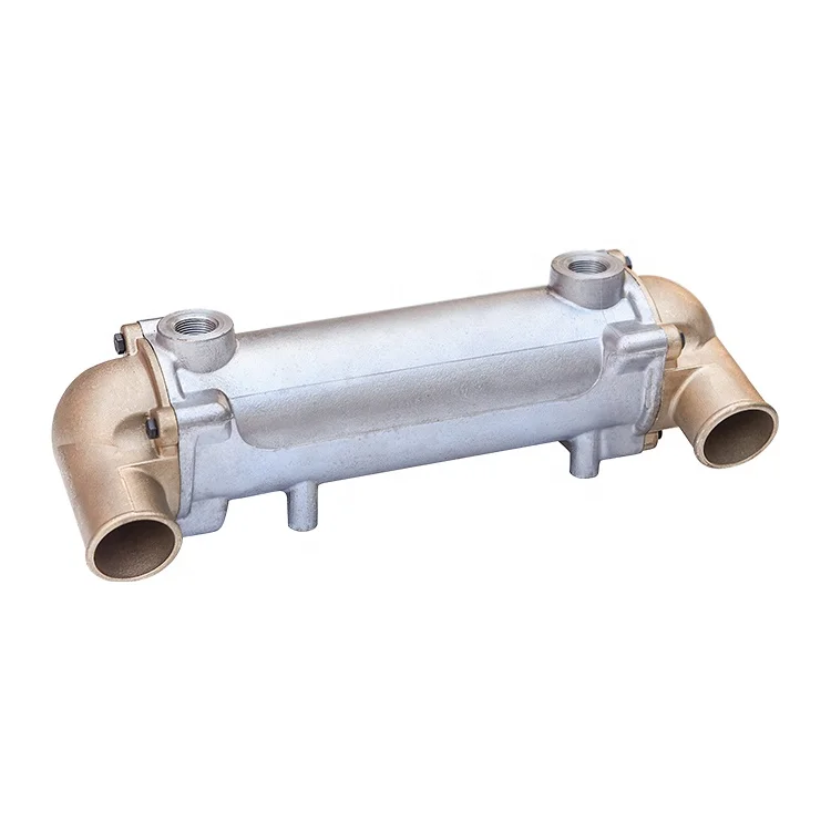 Water To Oil Heat Exchanger  Marine Engine Lub Oil Cooler