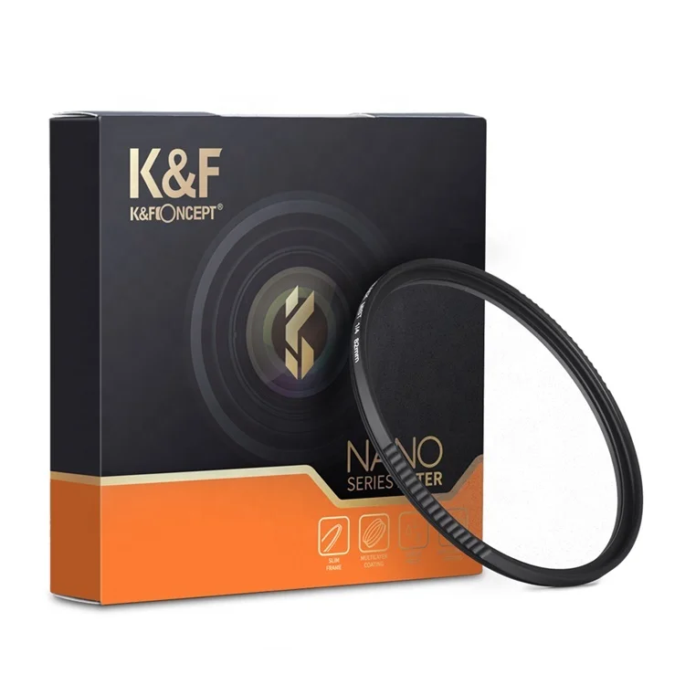  K&F Concept 1/4 black mist filter 67 mm optical glass waterproof lens