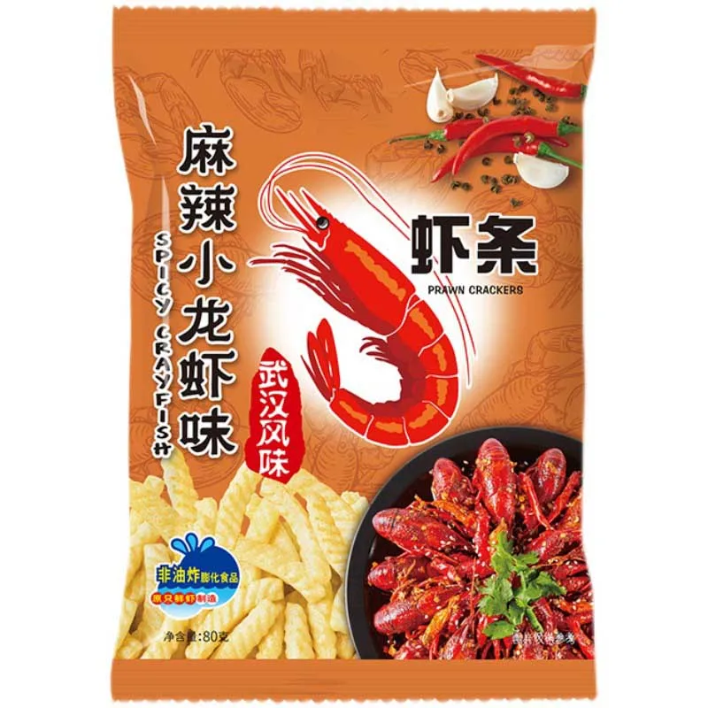 Attractive Pricing China Origin Asian Snack Shrimp Strips Traditional Technique Delicious  Prawn Crackers