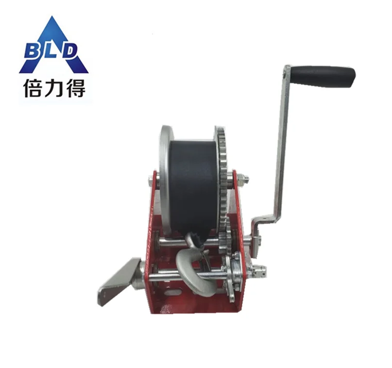Manual winch   2500lbs professional yacht trailer winch