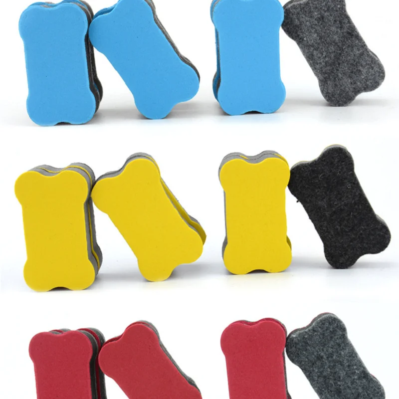 Custom wholesale magnetic whiteboard eraser/ square color whiteboard eraser