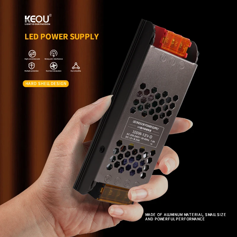 New Product Good Price Led Power Supply Input 60W 100W 200W 300W 12V Led Driver