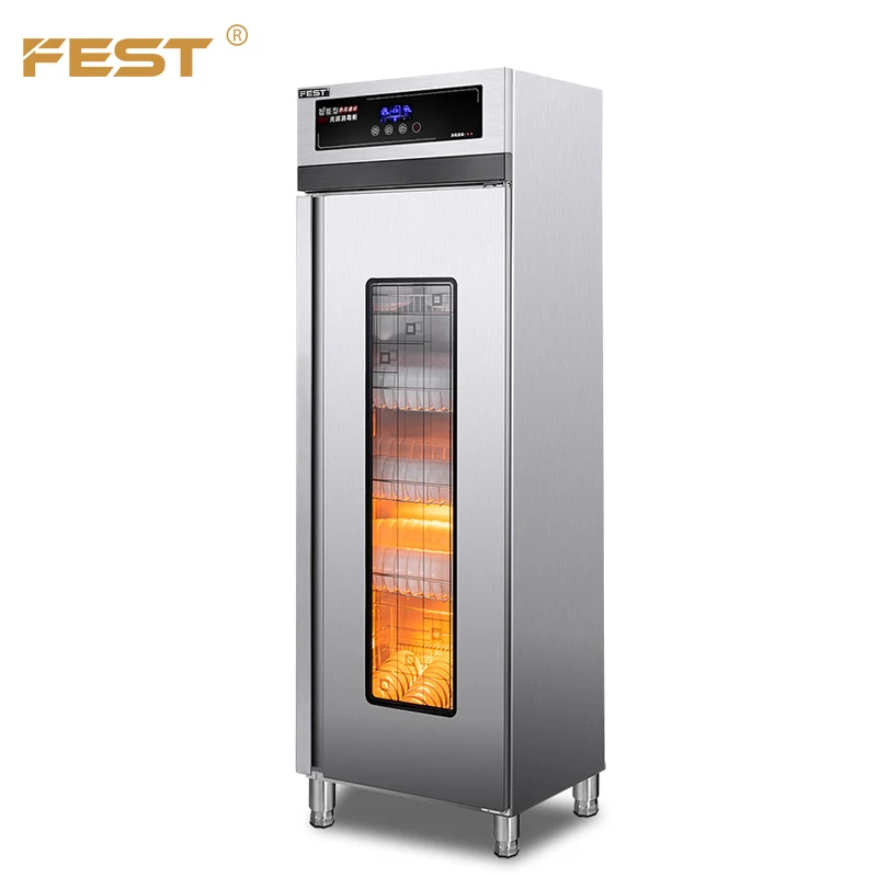 Фестиваль Электрический посуда тарелка стерилизатор 520L 1050W lightware луч посуда дезинфекционный шкаф посуда стерилизационный шкаф