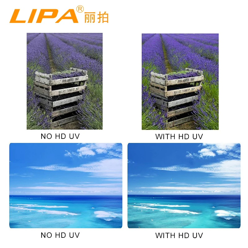 LIPA медное кольцо UV 49-82 мм защита объектива камеры, УФ оптический фильтр