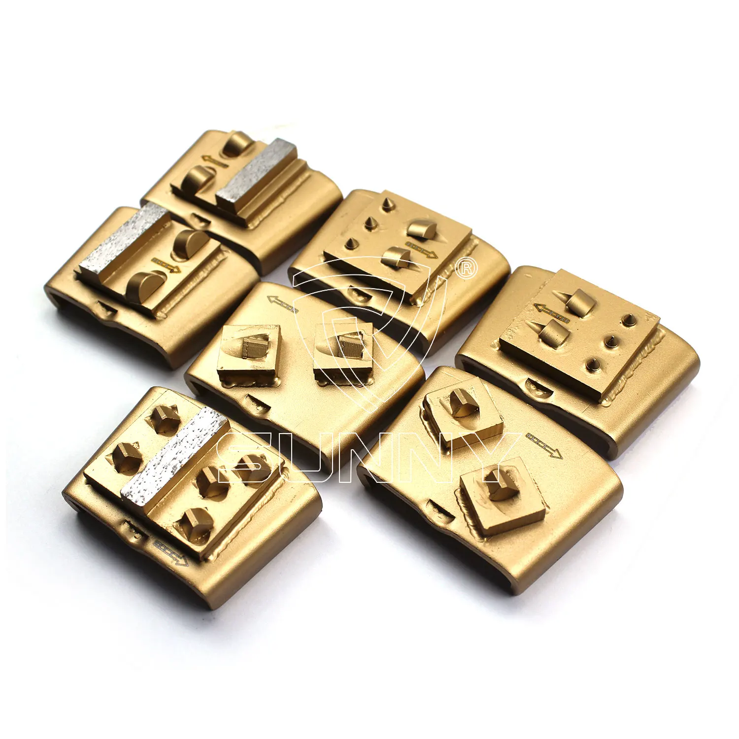 High-quality 1/4PCD Fast Change Diamond Polishing Grinding Tools Durable PCD Scraper Tools for Floor
