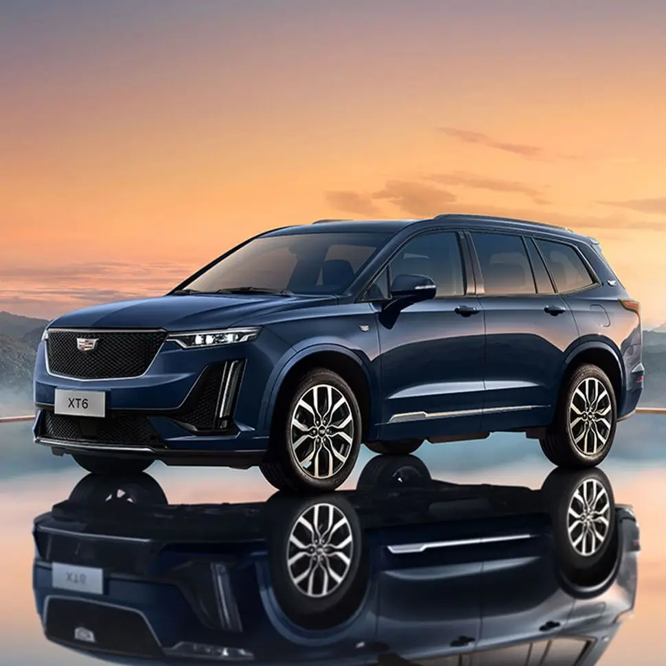 Hot Cadillac XT6 48V Hybrid System New Energy Vehicle Delux Brand 2.0T 4WD Middle-Large-Size SUV 6/7 Seats High Performance SUV