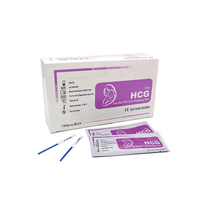 
High Quality Low Price hCG Pregnancy Test Strip 
