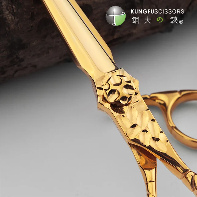 KUNGFU  Barber Hair Shear Cutting Professional Salon Haircut Hair Scissors