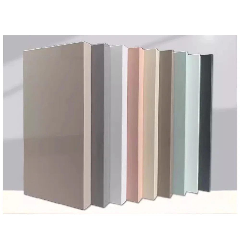Customize Cheap Glossy Laminate HPL Aluminum Honeycomb Composite Plastic Kitchen Cabinet Board