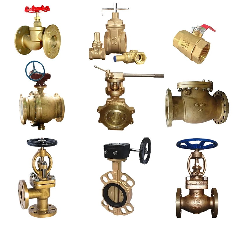 Sanitary Industrial copper Valves Wholesale Production Ball Water Control Valves Gate stop shut off Bellows brass Valve