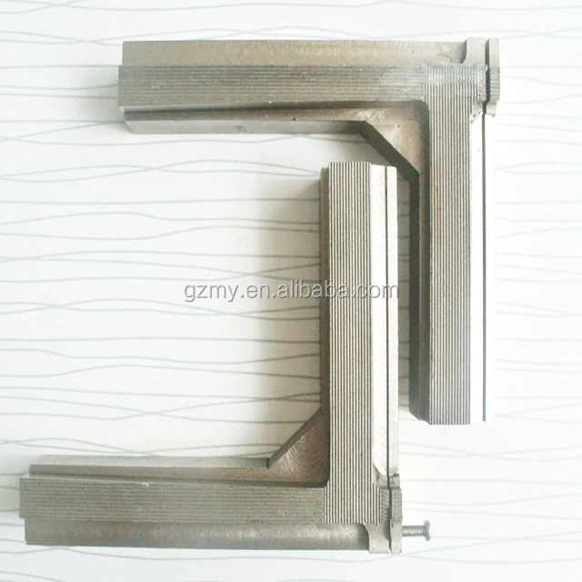 packaging machine bag former 3 or 4 sides sealing mold ,back sealing mould parts for enzyme milk powder packing machine