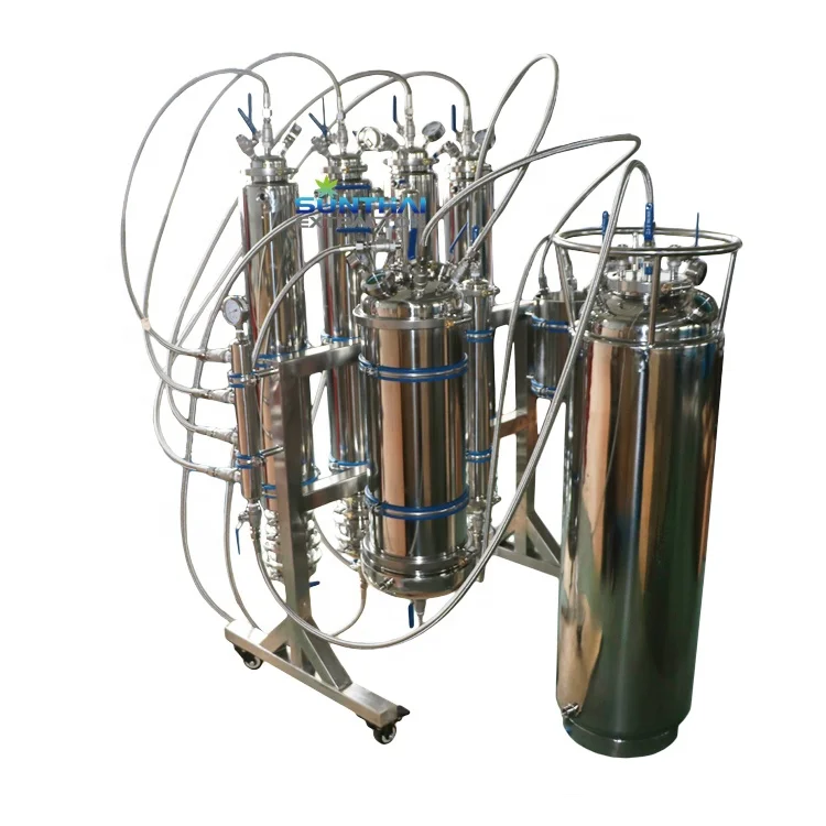 True Dewax Jacketed Rack Mounted 10 lb Closed Loop Extractor System