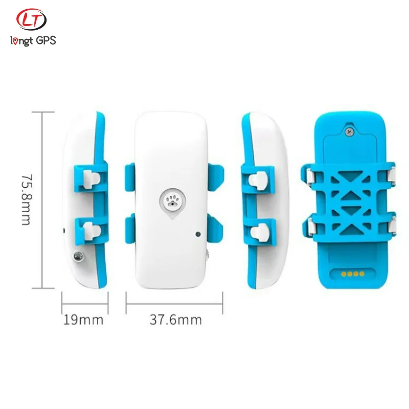 Smallest 4g gprs pet personal mini micro gps tracker locator falcon solar cow cat collar tracking device