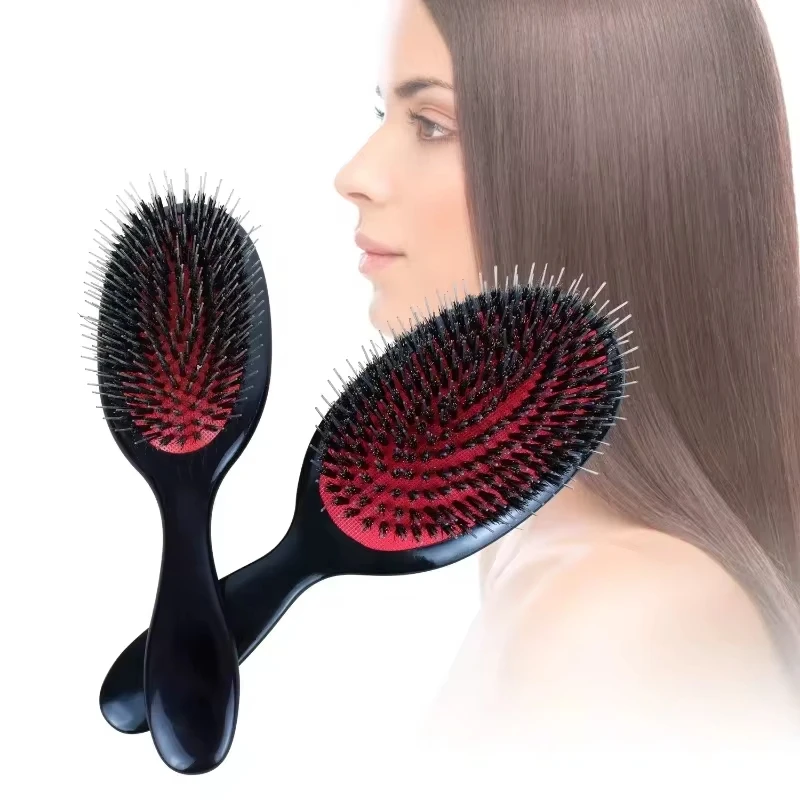 Extended Detangler Anti-static Good Best Hard Boar Bristle Hair Brushes Detangle Curly Hair Stylist Air Brush for Extended Hair