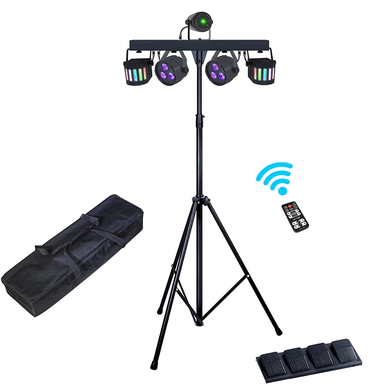 
Disco led dmx512 control derby par can strobe laser rgbw 4in1 par light dj stage lighting 