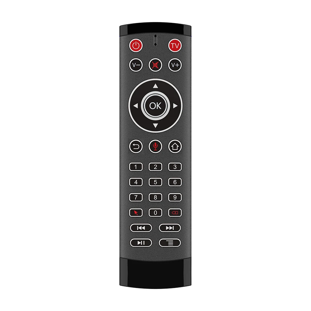 Shizhou Tech Новое поступление T1-PRO-TV воздушная Летающая мышь 2,4 ГГц беспроводной голосовой поиск пульт дистанционного управления с гироскопом игра для Smart Tv