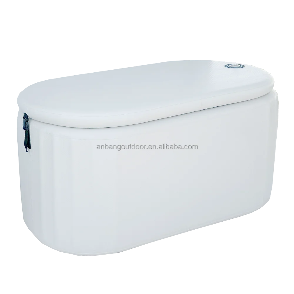 Aftersea Drop Shipping  Inflatable Portable Ice Barrel Bathtub Outdoor Recovery Therapy Cold Plunge Tub