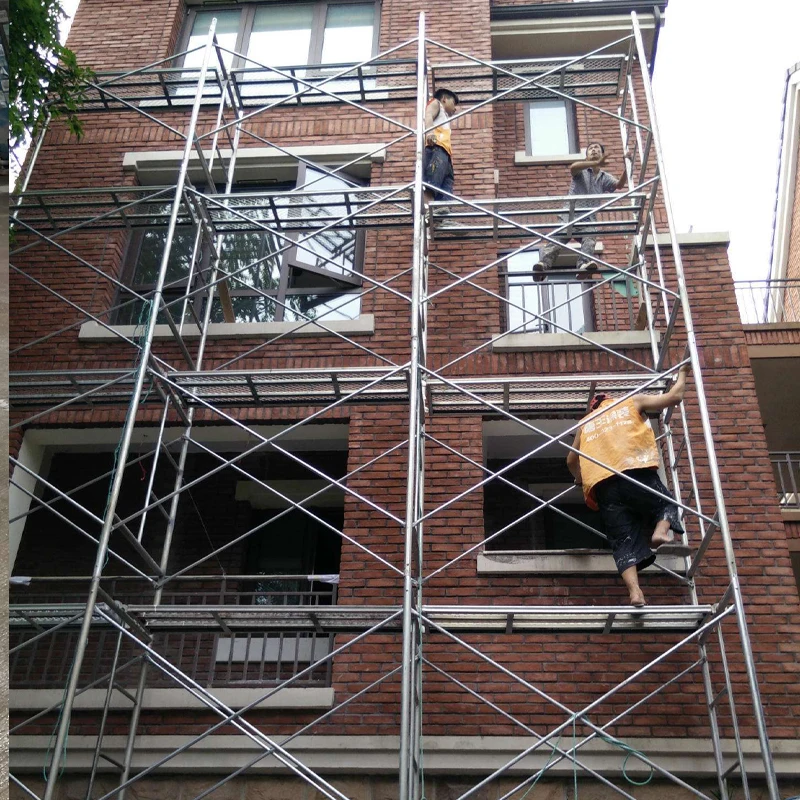Guangdong produces cheaply Mason Frame Scaffold System Galvanized Scaffolding Set
