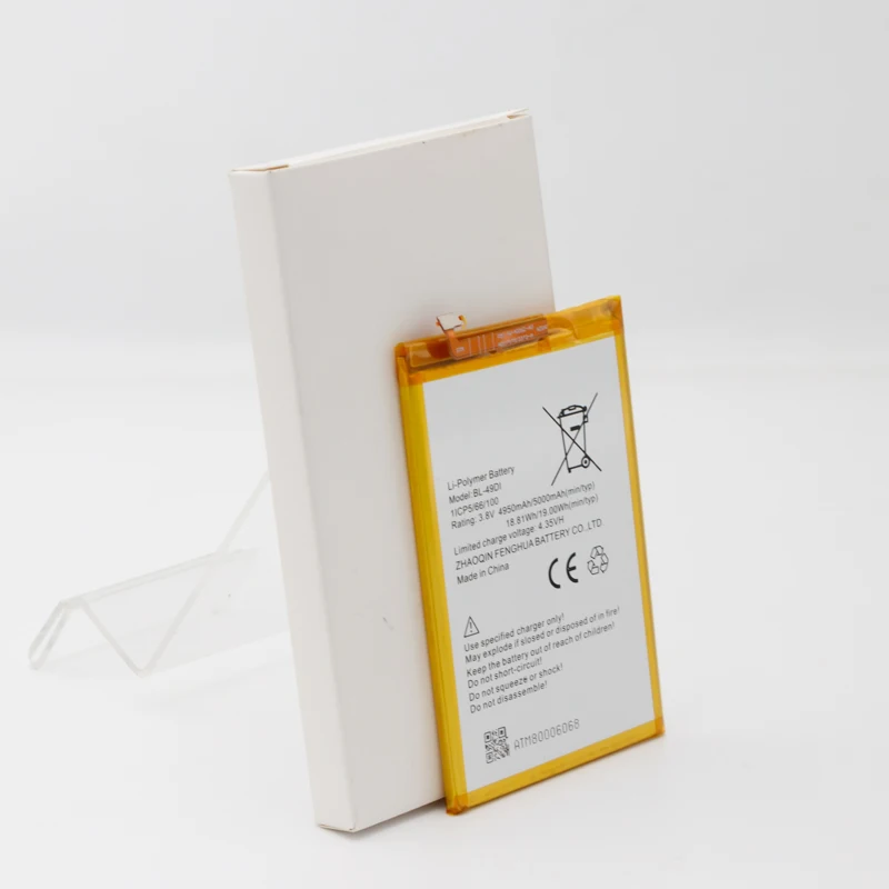 Replacement of Rechargeable Polymer Li-ion Battery for ITEL P51 49DI 5000mAh 3.8v 5x66x100 OEM/ODM