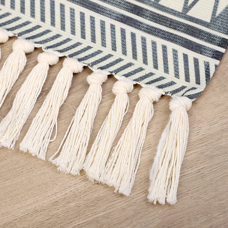 Моющиеся коврики с кисточками для домашнего декора