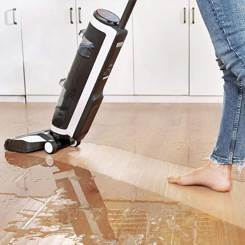 Самоочищающаяся бытовая стиральная машина 3 в 1 Электрический беспроводной пылесос для влажной и сухой