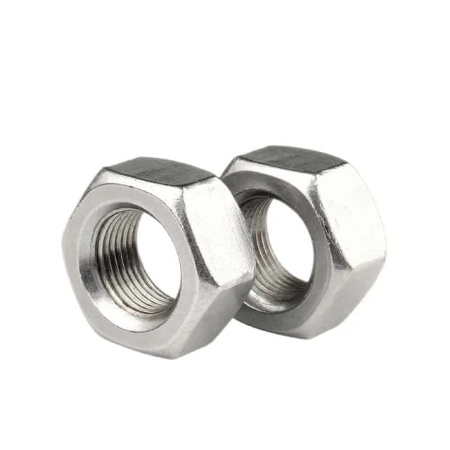 Factory directly wholesale hex stainless steel nuts din 934 nut m6 stainless steel