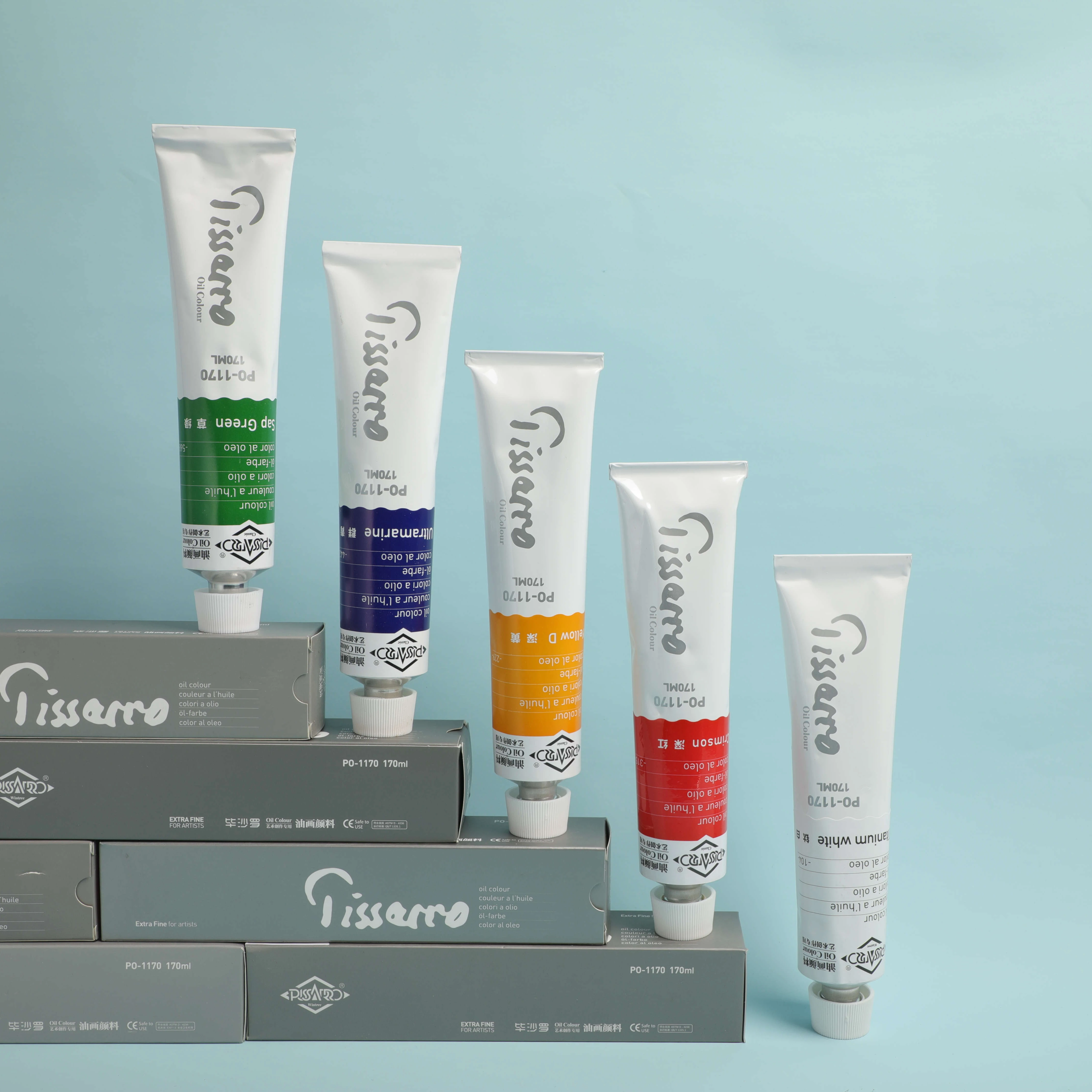  Масляная краска Wintree для рисования художника Amazon горячая распродажа высокое качество Нетоксичная масляная цвет 170