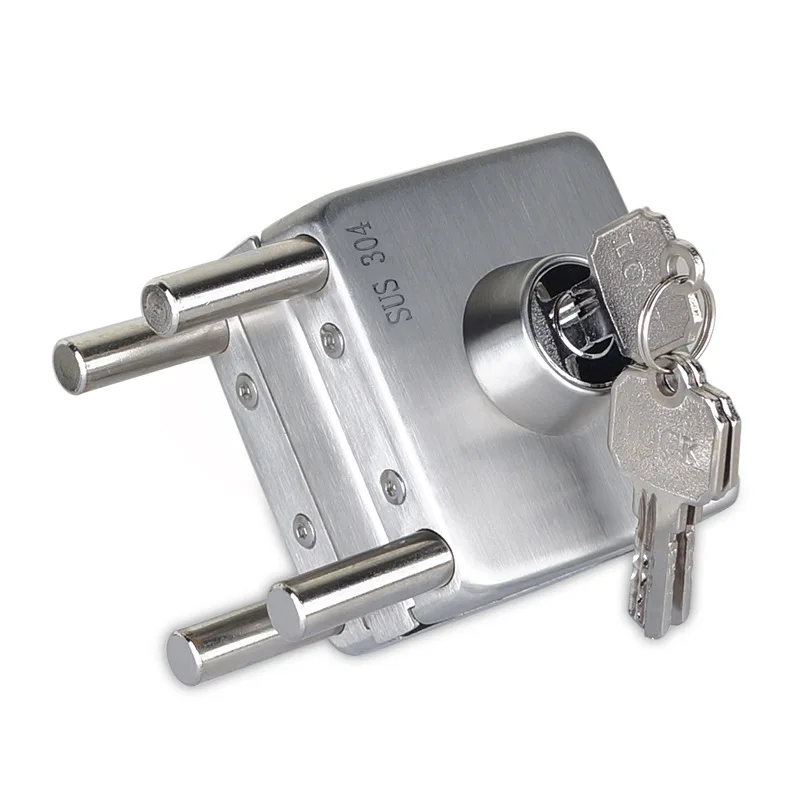 New Design Hotel Safety Sliding Commercial Multiple Scenarios Applicable Glass Door Lock