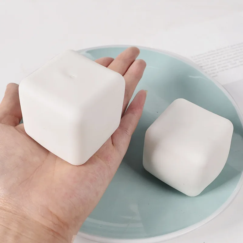 2024 Squeezed Tofu Soft Shaping Random Deformation Soft Squishy Stretchy Toy Stress Relief For Kids And Adults Wholesale