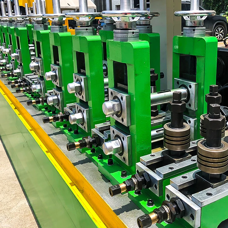 / Pipe Making Machine Pipe Production Line Tube Mill Stainless Steel/carbon Steel/iron China Decorative Pipe Manufacturing Plant
