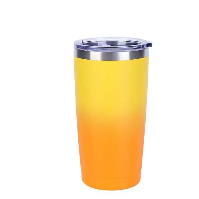 Wholesale 304 Stainless Steel Thermos 12oz Tumbler Portable Office Coffee Cup Custom Designed Double Vacuum Insulated Mug