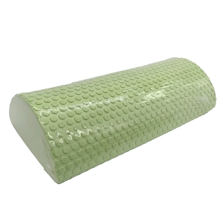 Высокая плотность йоги упражнения EVA полукруглый ролик пены