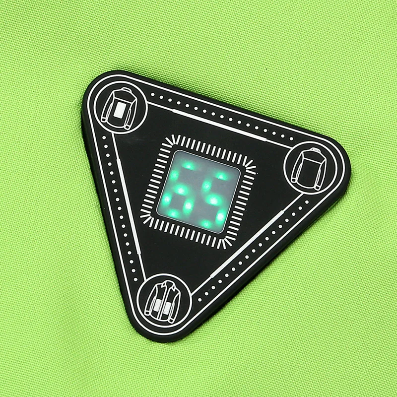 Fashionable Heated Hoodie Coat 4 Heat Zones Rechargeable Lightweight Men Smart Winter Outdoor Heating Jacket