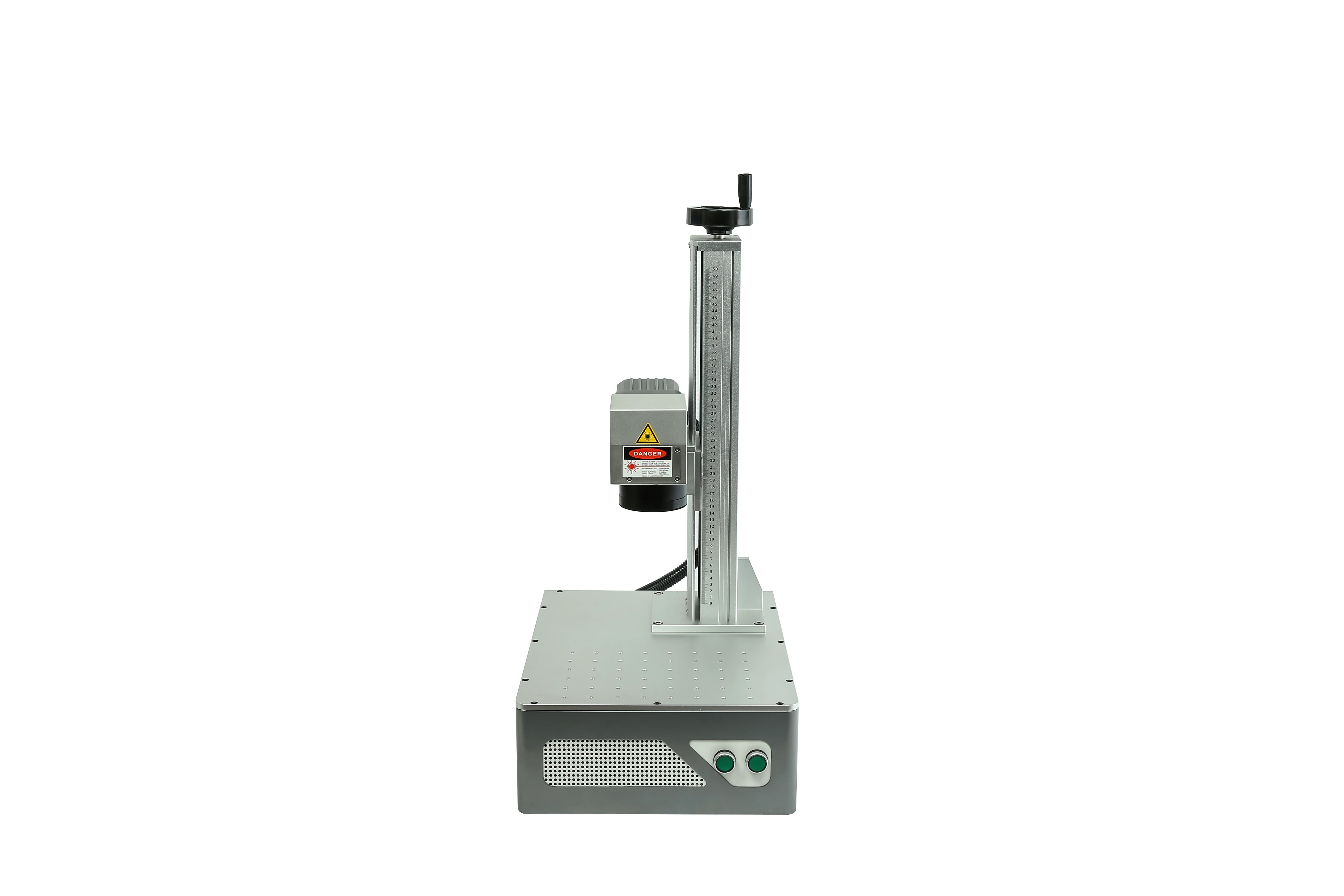 30W Rayco JPT High Precision Rotary Laser Marking Machine 3D Metal Plate Deep Engraving Fiber Laser Machine