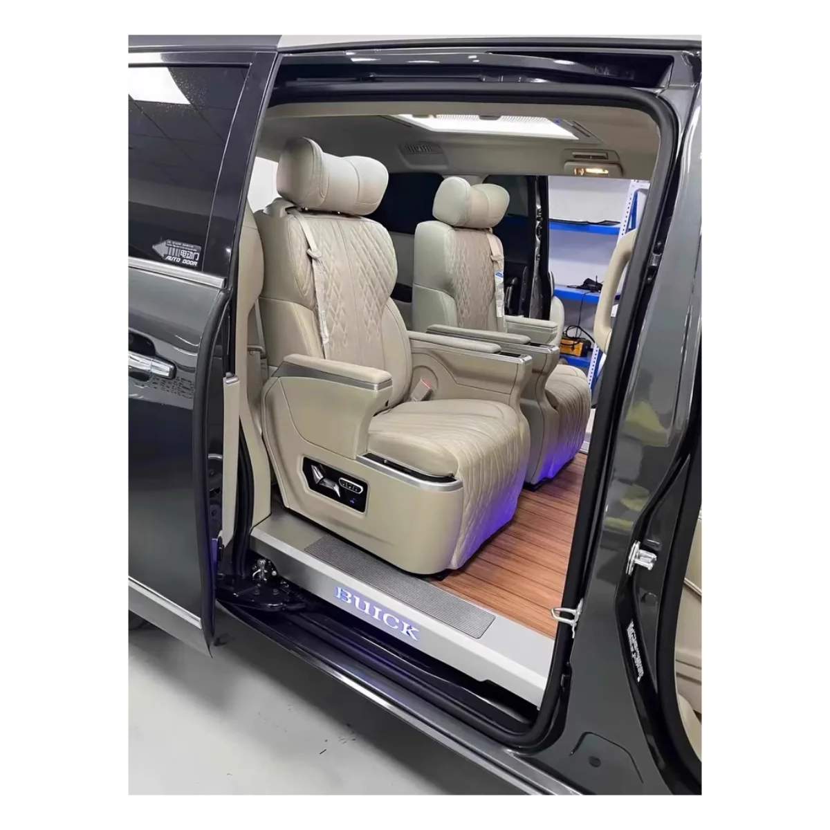 2024 new design luxury interior kits electric adjustable VIP seat with table