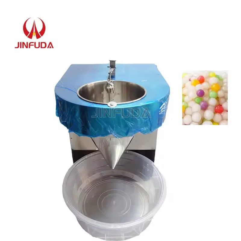 Mango popping boba pearl making molding machine fruit juice balls