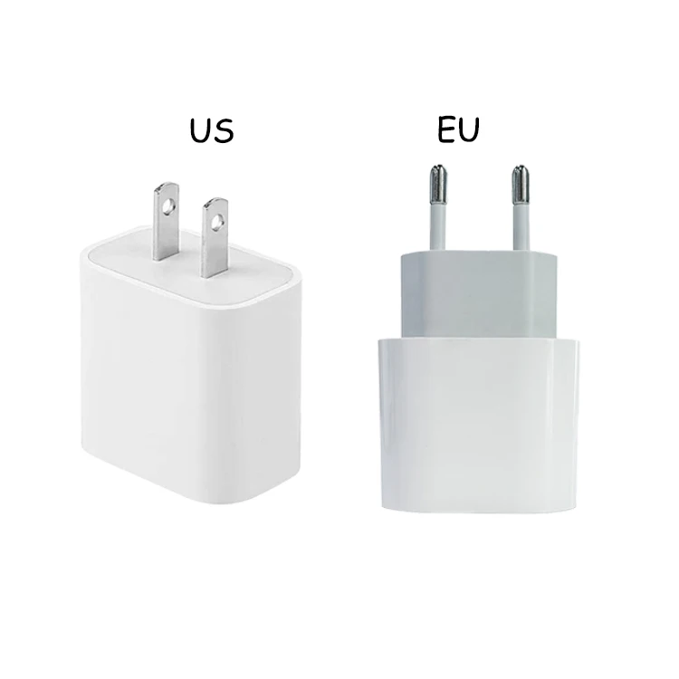 top selling 20w type c fast charger pd 18w usb c phone mini travel charger fast charging kit set smart phone pd wall charger