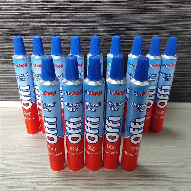 Пустые алюминиевые трубки силиконовый клей гелевые клеи Длинные насадки складные игольчатые 15 мл 20 30