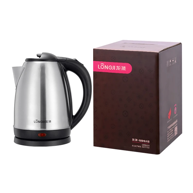 1.8L Stainless Steel Electric Kettle 360 Degree Rotational Base Hotel Household Electric Kettle