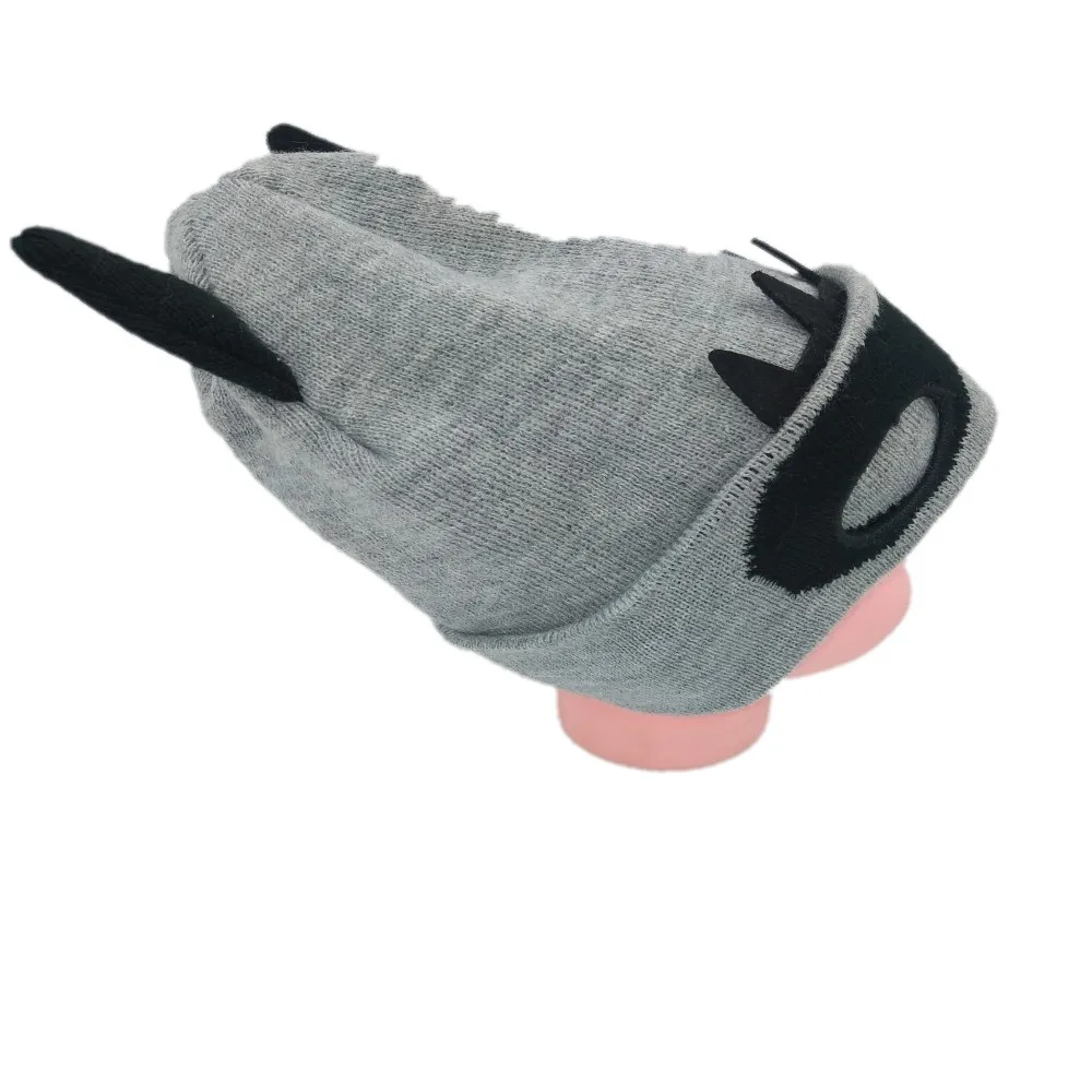 
Winter monster knit cap Crocheted knit hat Custom - made knitted caps of various shapes 