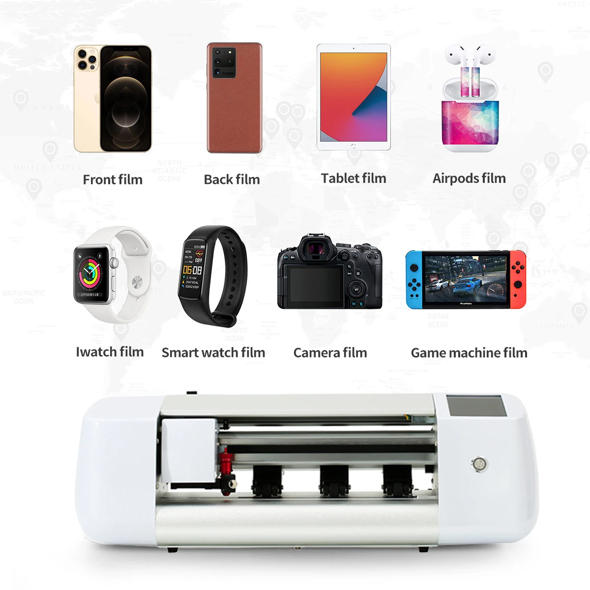 Universal 120*180mm Nano Tpu Sheet Soft Hydrogel Film Screen Protector For Cutting Machine Matte Anti Glare Sheet Screen Film